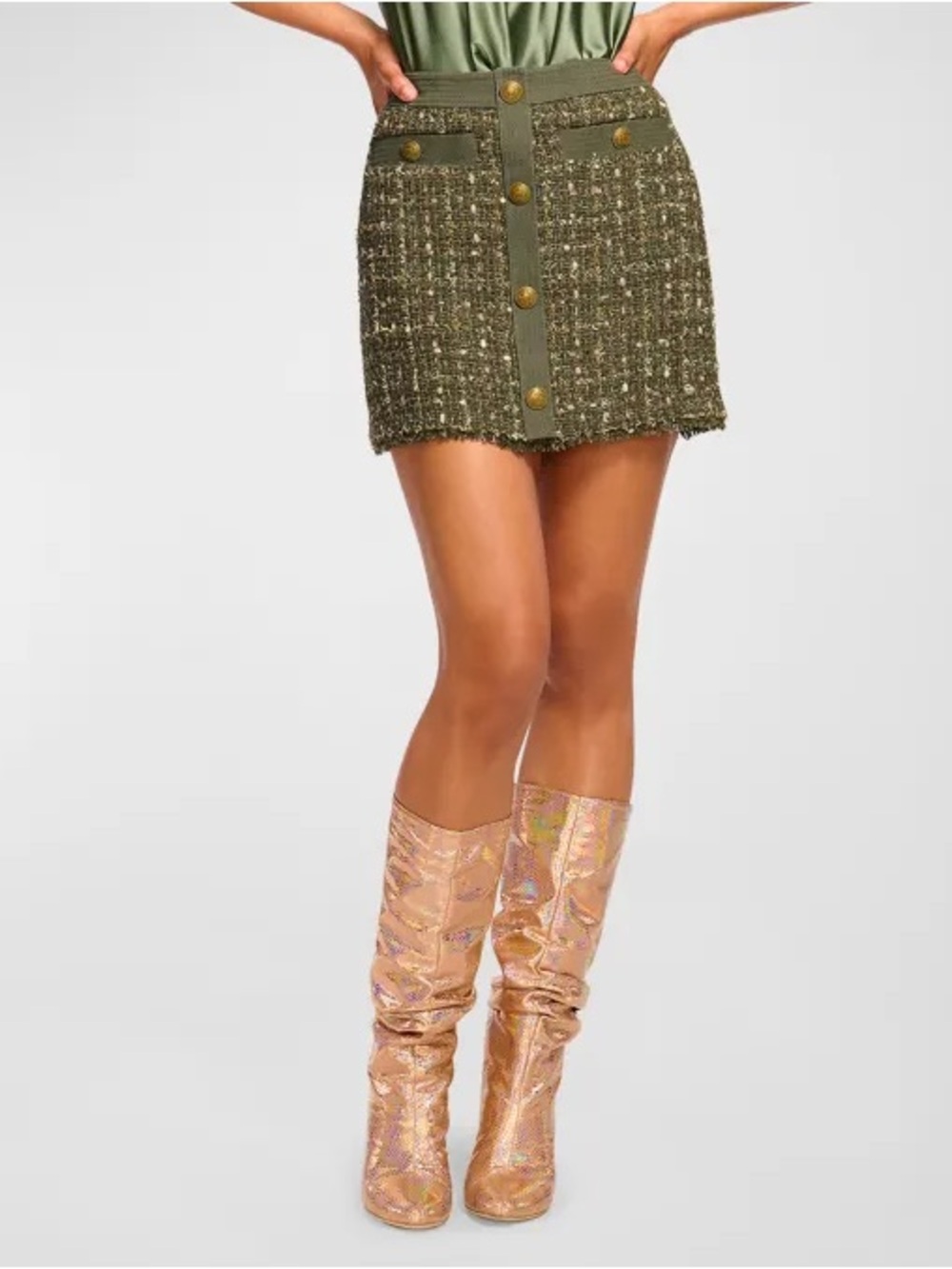 Ramy Brook Denver tweed mini skirt - Picture 10 of 10